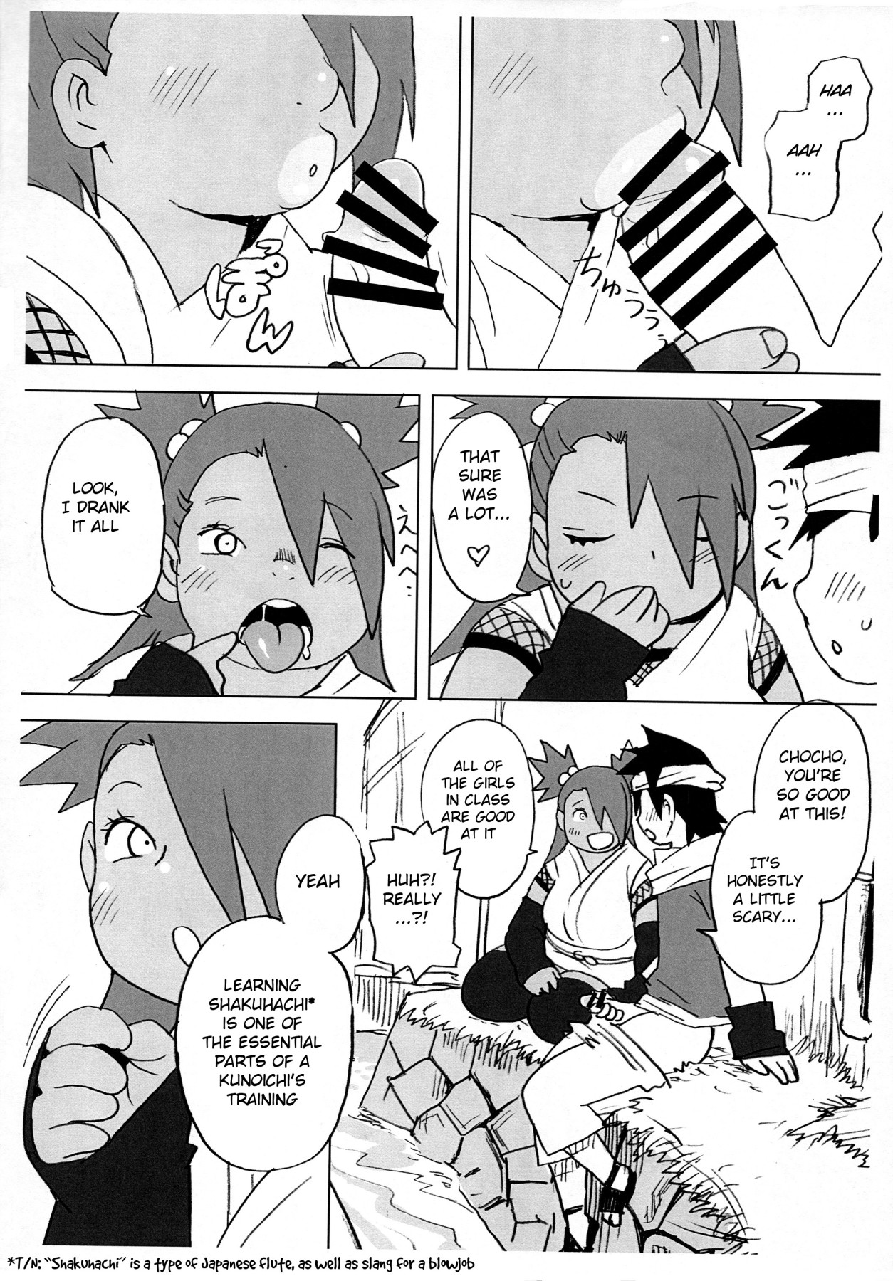 Hentai Manga Comic-Akimichi Chocho's Special Kunoichi Training-Read-8